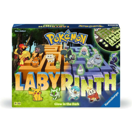 RAVENSBURGER Hra Labyrinth Pokémon Svítící 162475