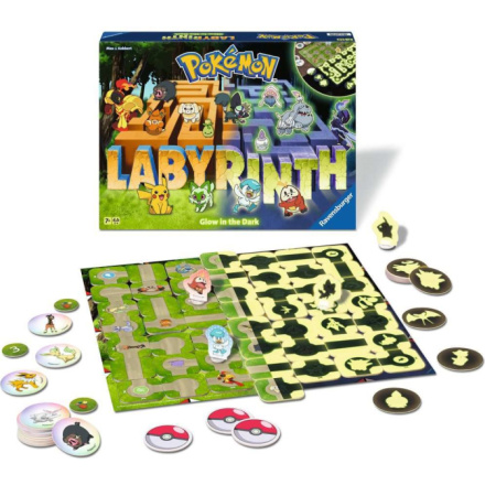 RAVENSBURGER Hra Labyrinth Pokémon Svítící 162475