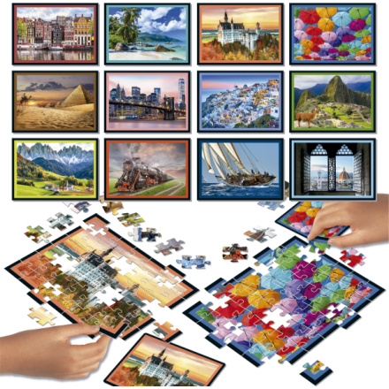 EDUCA Puzzle bitva Cestování 12x42 dílků 162670