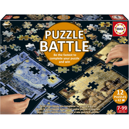 EDUCA Puzzle bitva Umění 12x42 dílků 162671