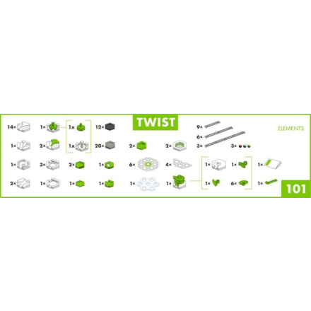 RAVENSBURGER GraviTrax Akční set Twist 162987