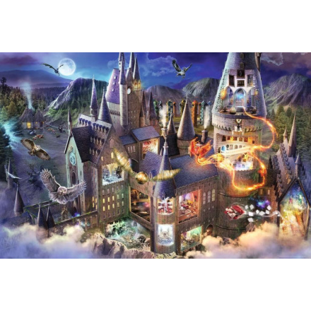 RAVENSBURGER Puzzle Harry Potter: Bradavický hrad 3000 dílků 162991