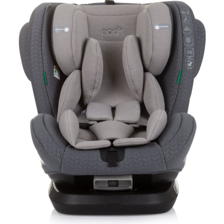 CHIPOLINO Autosedačka Peak i-Size 40-150cm Isofix 360 Granite 163150, (2024)