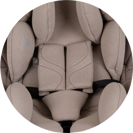 CHIPOLINO Autosedačka Peak i-Size 40-150cm Isofix 360 Macadamia 163151, (2024)