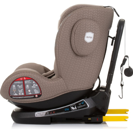 CHIPOLINO Autosedačka Peak i-Size 40-150cm Isofix 360 Macadamia 163151, (2024)