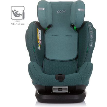 CHIPOLINO Autosedačka Peak i-Size 40-150cm Isofix 360 Pastel Green 163154, (2024)