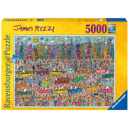 RAVENSBURGER Puzzle Nothing is as pretty as a Rizzi City 5000 dílků 1918