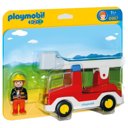 PLAYMOBIL® 1.2.3 6967 Hasičské auto 20045