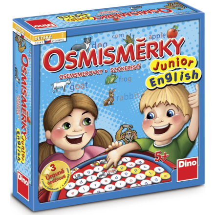 DINO Osmisměrky Junior English 22929