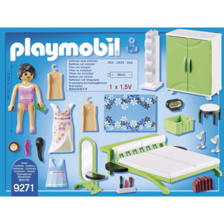 PLAYMOBIL® City Life 9271 Ložnice 23132