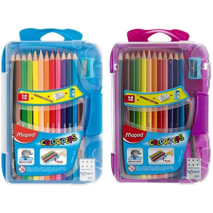 MAPED Pastelky trojhranné Color'Peps Smart Box 12ks 25660