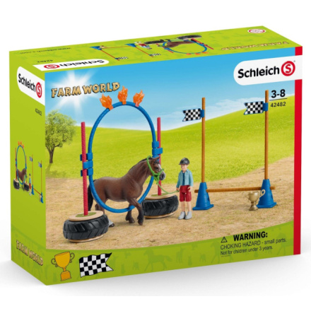 SCHLEICH Farm World® 42482 Závod v agility pro pony 26656