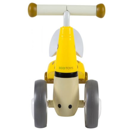 ECOTOYS Odrážedlo Žirafa žluté 26677