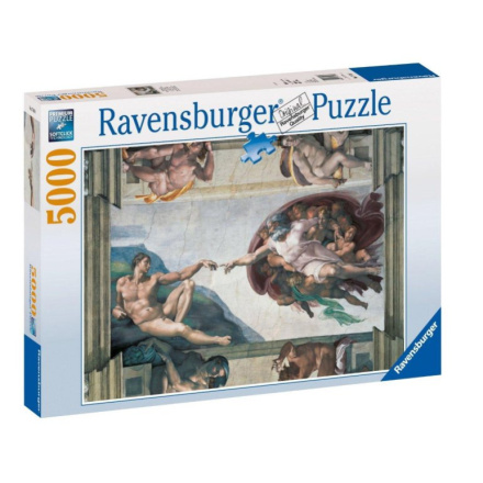 RAVENSBURGER Puzzle Stvoření Adama 5000 dílků 3260