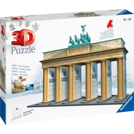 RAVENSBURGER 3D puzzle Braniborská brána, Berlín 356 dílků 3789