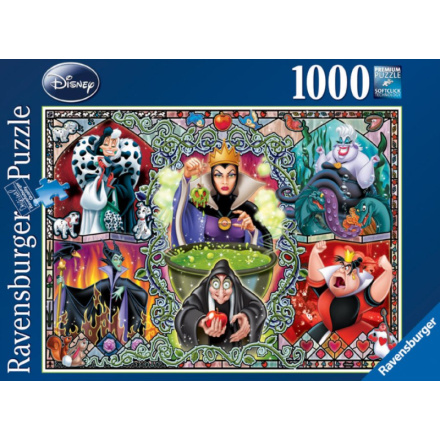 RAVENSBURGER Puzzle Zlé ženy z Disneyho pohádek 1000 dílků 3792