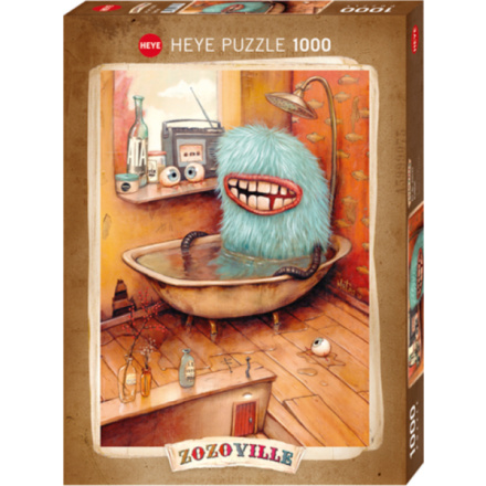 HEYE Puzzle Zozoville: Ve vaně 1000 dílků 4152