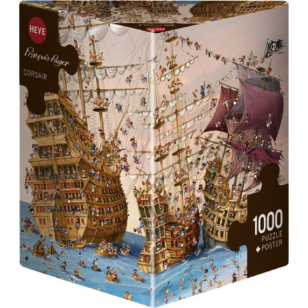 HEYE Puzzle Korzár (Corsair) 1000 dílků 4736