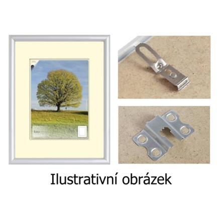 BFHM Hliníkový rám na puzzle 100x40cm - stříbrný 4853