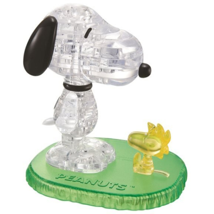 HCM KINZEL 3D Crystal puzzle Snoopy a Woodstock 41 dílků 6596