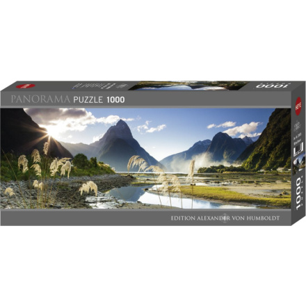 HEYE Panoramatické puzzle Milford Sound, Nový Zéland 1000 dílků 6681
