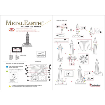 METAL EARTH 3D puzzle Maják 8085