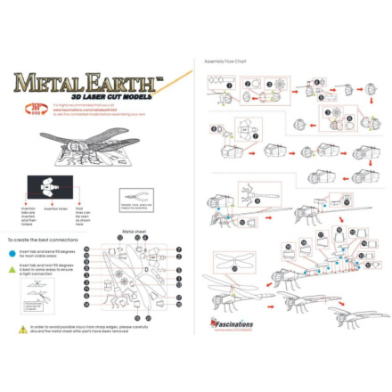 METAL EARTH 3D puzzle Vážka 9642