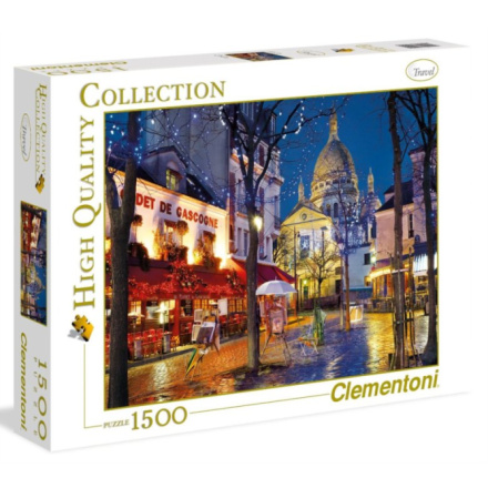 CLEMENTONI Puzzle Montmartre, Paříž 1500 dílků 9778