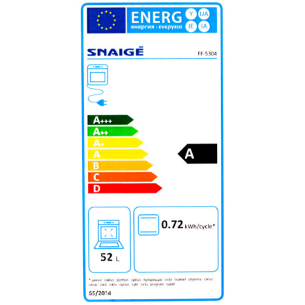 Sporák elektrický Snaige FF-5304 0954