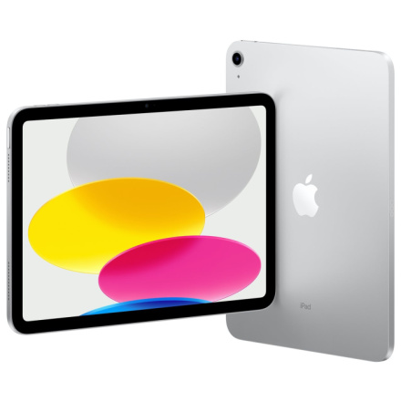 Apple iPad 10.gen/WiFi/10,9"/2360x1640/256GB/iPadOS16/Silver, MCMD4HC/A