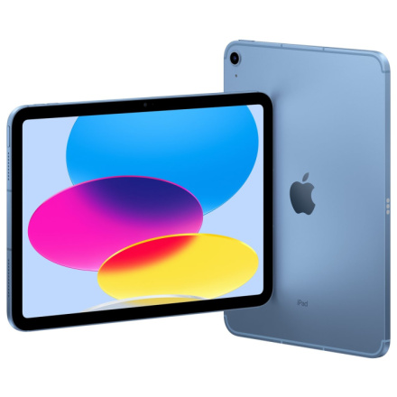 Apple iPad 10.gen/WiFi + Cell/10,9"/2360x1640/64GB/iPadOS16/Blue, MQ6K3FD/A