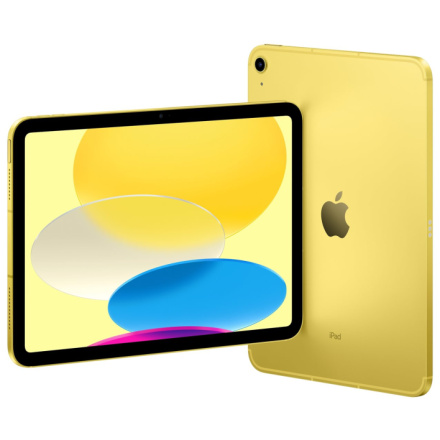 Apple iPad 10.gen/WiFi + Cell/10,9"/2360x1640/256GB/iPadOS16/Žlutá, MCMQ4HC/A