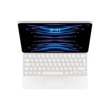APPLE Magic Keyboard for 12.9"iPad Pro (5GEN) -UA-White, MJQL3UA/A