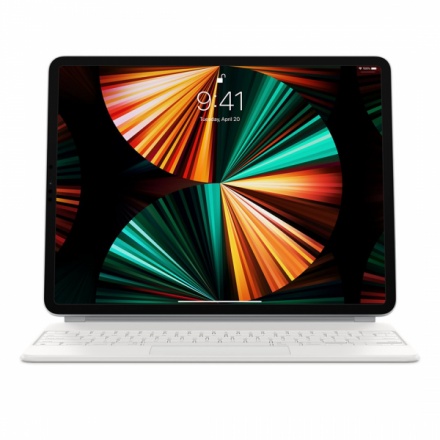 APPLE Magic Keyboard for 12.9"iPad Pro (5GEN) -CZ-White, MJQL3CZ/A