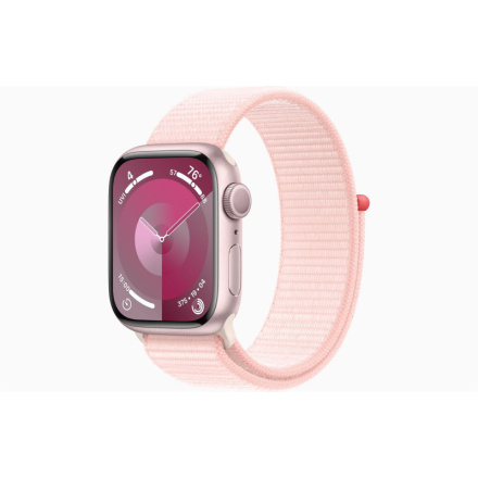 Apple Watch S9/45mm/Pink/Sport Band/Light Pink, MR9J3QC/A