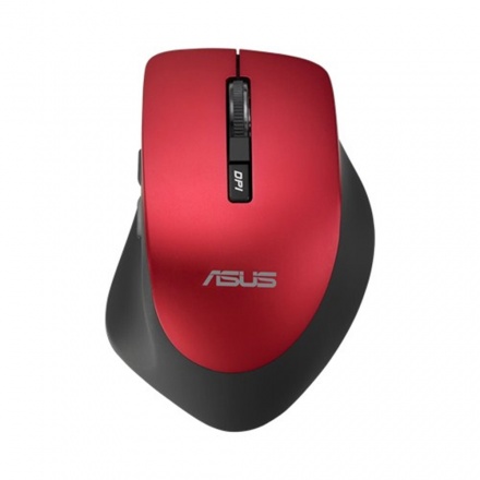 ASUS WT425/Ergonomická/Optická/Bezdrátová USB/Červená, 90XB0280-BMU030