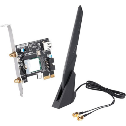 GIGABYTE PCI-E Wifi+BT 2400MBps 802.11a/b/g/n/ac, GC-WBAX200