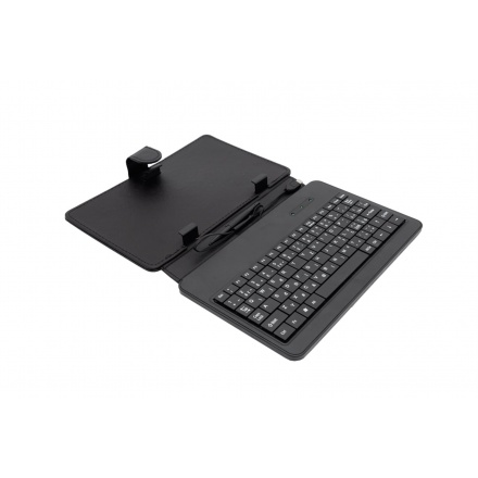 AIREN AiTab Leather Case 1 with USB Keyboard 7" BLACK (CZ/SK/DE/UK/US.. layout), Leather Case 1 7B