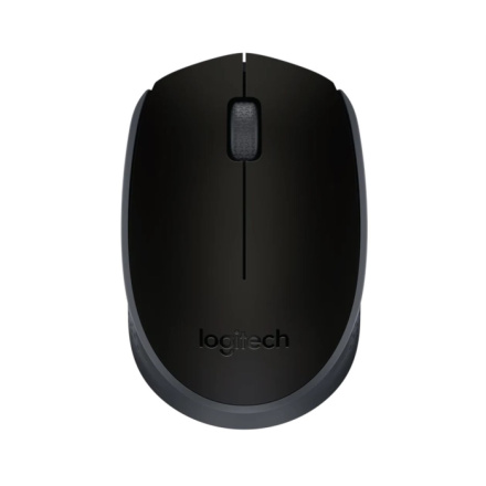 LOGITECH OEM Logitech M171/Cestovní/Optická/1 000 DPI/Bezdrátová USB/Černá-šedá, 910-004424