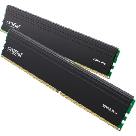 Crucial Pro/DDR4/64GB/3200MHz/CL22/2x32GB/Black, CP2K32G4DFRA32A