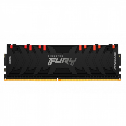 Kingston FURY Renegade/DDR4/8GB/3600MHz/CL16/1x8GB/RGB/Black, KF436C16RBA/8
