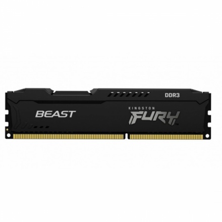 Kingston FURY Beast/DDR3/8GB/1600MHz/CL10/1x8GB/Black, KF316C10BB/8
