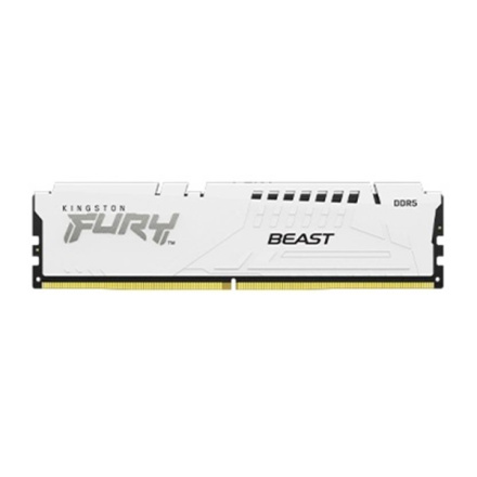 Kingston FURY Beast White/DDR5/16GB/5200MHz/CL40/1x16GB/White, KF552C40BW-16