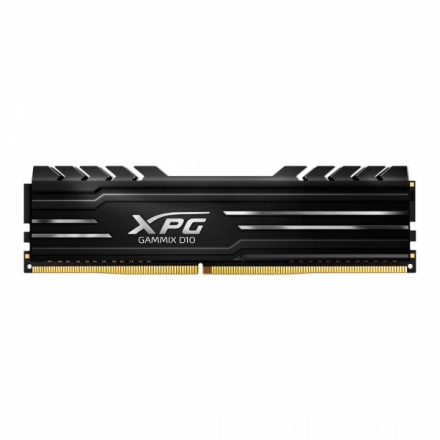 Adata XPG D10/DDR4/8GB/3200MHz/CL16/1x8GB/Black, AX4U32008G16A-SB10