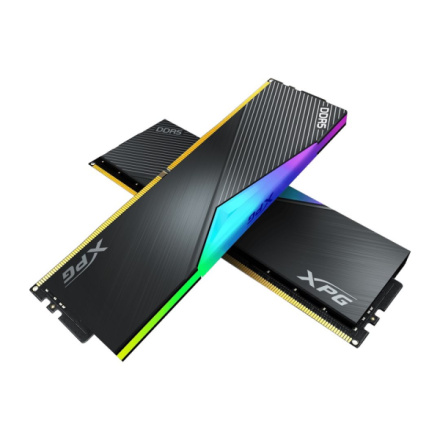 Adata Lancer/DDR5/32GB/5600MHz/CL36/2x16GB/RGB/Black, AX5U5600C3616G-DCLARBK