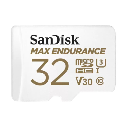 SanDisk Max Endurance/micro SDHC/32GB/UHS-I U3 / Class 10/+ Adaptér, SDSQQVR-032G-GN6IA