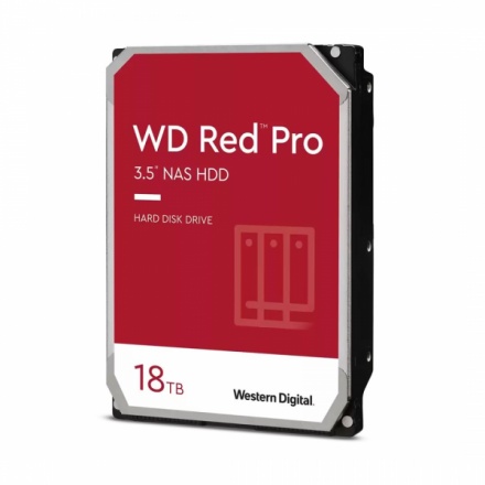 WESTERN DIGITAL WD Red Pro/18TB/HDD/3.5"/SATA/7200 RPM/5R, WD181KFGX