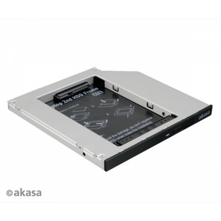 AKASA redukce pro 2,5" HDD místo slim SATA v NB, AK-OA2SSA-03