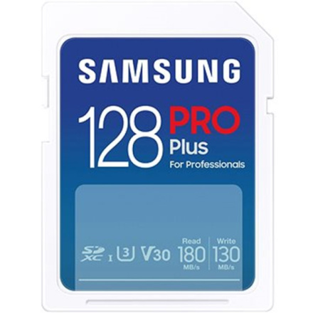 Samsung/SDXC/128GB/180MBps/Class 10/Modrá, MB-SD128S/EU