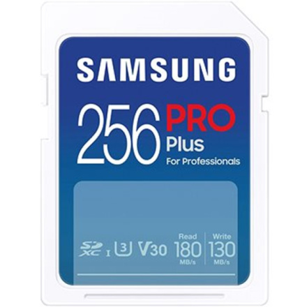 Samsung/SDXC/256GB/Class 10/Modrá, MB-SD256S/EU